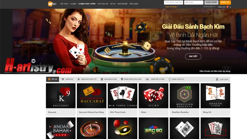 Top 10 nhà cái casino online uy tín
